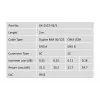 DIGITUS Professional - cabo de patch - SC multimodo (M) a SC multimodo (M) - 2 m - fibra ótica - 50/125 micrómetros - OM3 - isento de halogéneos - água-marinha