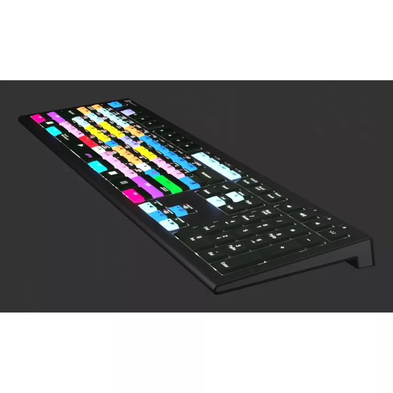 LogicKeyboard Astra 2 Pro Avid Media Composer Teclado de edição iluminado, UK, PC