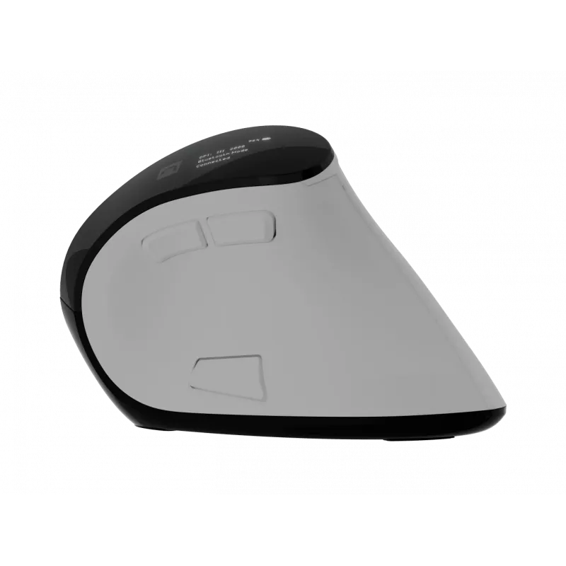 Rato vertical sem fios NATEC Euphoniе Pro Bluetooth 5.0, 4000 DPI, programável, silencioso, branco