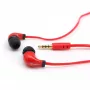 Auscultadores estéreo Sbox com microfone EP-038 Vermelho