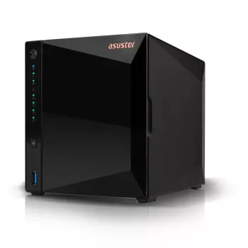 Asustor DRIVESTOR 4 Pro Gen2 AS3304T V2 NAS Realtek RTD1619B 2 GB DDR4 ADM preto