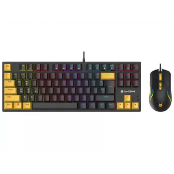 Tracer HORNET 87 Teclado Rato incluído Gaming USB QWERTY Inglês Preto, Amarelo