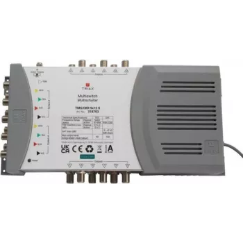 Triax TMS/CKR 9x12 S SAT distribuição em bloco 5 entradas 12 saídas (318703)