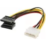 Adaptador de fonte de alimentação ShiverPeaks 78233-HQ — 4 pinos para 2×15 pinos cabo digital