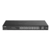 D-Link DGS-1100-26MPV2/E switch de rede Managed L2 Gigabit Ethernet (10/100/1000) Power over Ethernet (PoE) preto