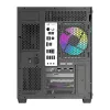 Caixa de computador DarkFlash B275 PRO (preta) com 6 ventoinhas pré-instaladas