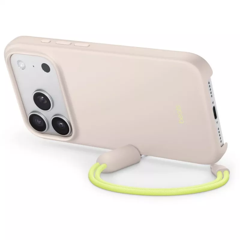 Capa com suporte Apple iPhone 17 Pro MagSafe Camera Control Lime Stone