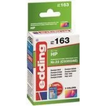 EDDING EDD-163 - compatível - HP - embalagem individual - HP Deskjet 3910 HP Deskjet 3920 HP Deskjet 3930 HP Deskjet 3940 HP Deskjet série D1300 HP Deskjet..