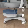 Cadeira de escritório giratória mark adler Junior 4.6 cinzento — cadeira de trabalho ergonómica compacta