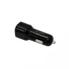Carregador para automóvel SBOX CC-038 38W preto — fonte de alimentação dual-USB para veículos