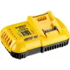 Carregador de bateria DeWALT DCB118 para baterias de iões de lítio 18V, saída de 8 A, corrente de carregamento de 2 A, 230 V AC, preto