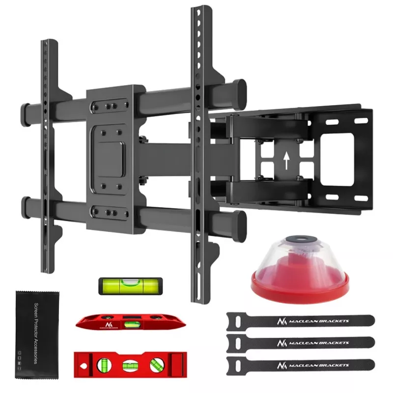 Maclean MC-789 suporte de parede para TV, 32-85 polegadas, 60 kg, VESA máx. 600x400, preto