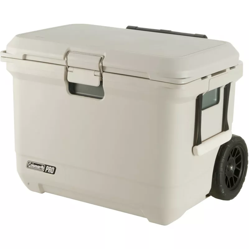 Arca frigorífica com rodas Coleman Pro 55QT branca 52L 120h