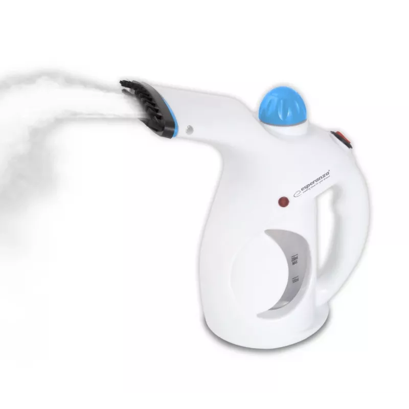 Vaporizador de mão ESPERANZA EHI006 — 800 W, 15 g/min vapor, depósito 0,2 L, cabo 1,5 m, preto