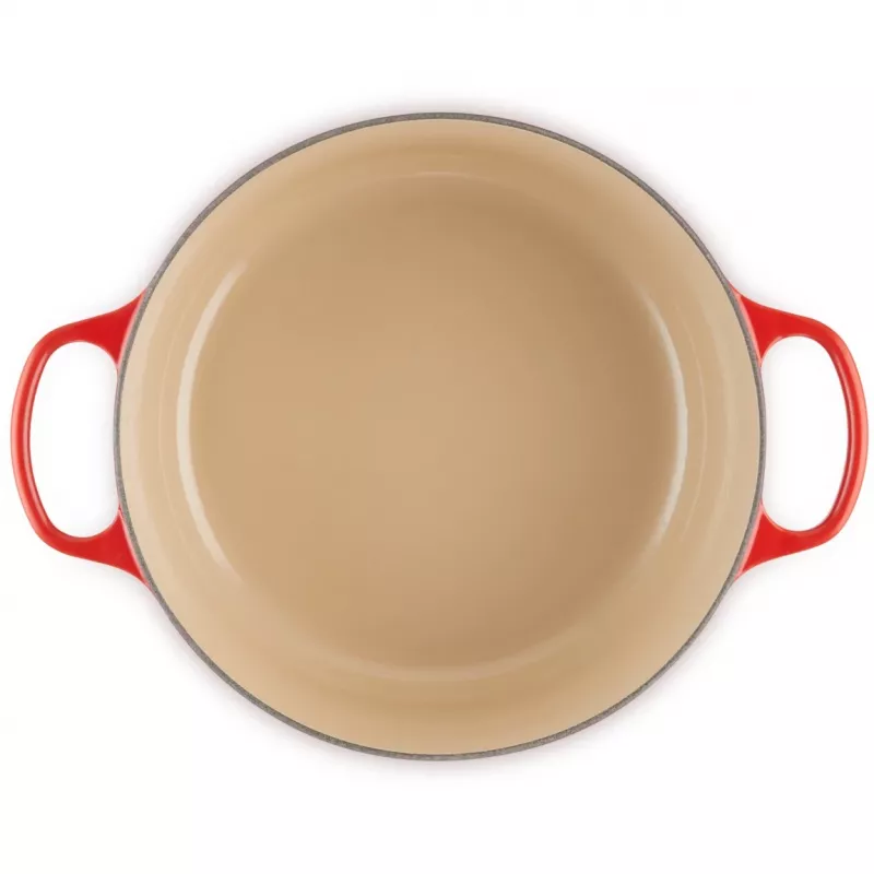 Le Creuset Signature 6,7 L redonda vermelho