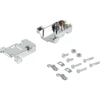 Conector D-Sub de 9 pinos (Sub-D) metalizado, ShiverPeaks 79109-M