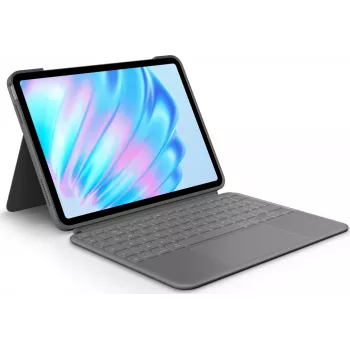 Logitech Combo Touch teclado QWERTY UK English Smart Connector cinzento