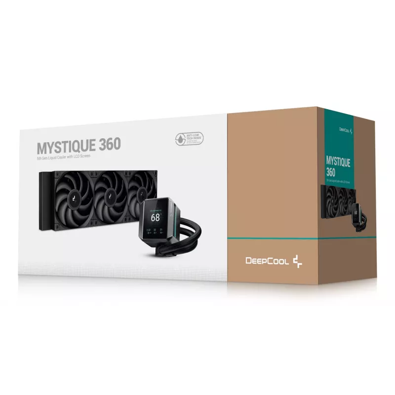 Refrigeração líquida tudo-em-um DeepCool MYSTIQUE 360