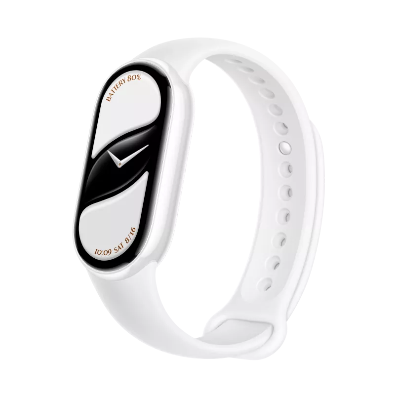 XIAOMI SMART BAND 10 PULSEIRA CERÂMICA BRANCO PÉROLA