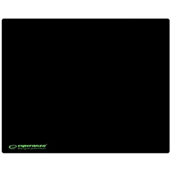 Tapete de rato gaming ESPERANZA EGP102K — borracha, 300×240 mm, 3 mm de espessura, antiderrapante, preto