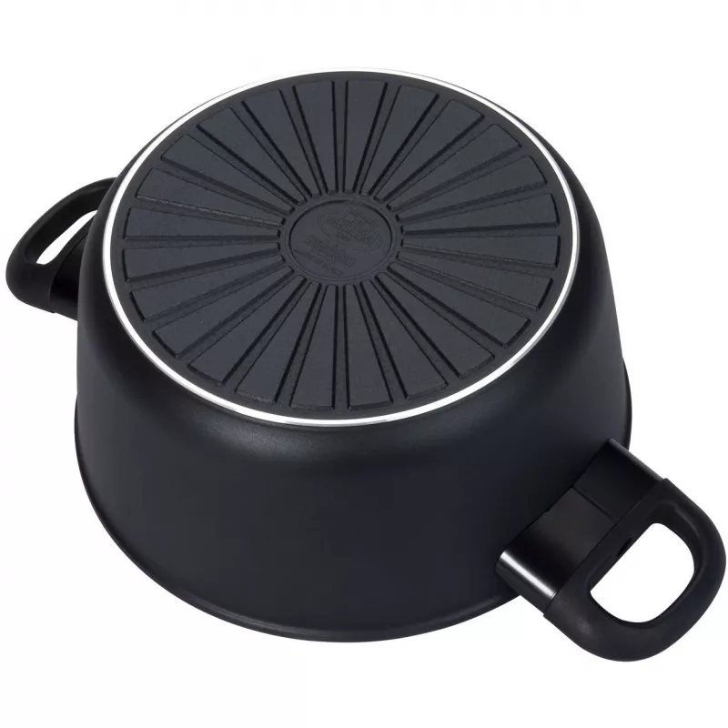 Panela BALLARINI 75002-920-0 redonda preta alumínio 20 cm