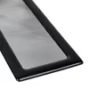 Filtro de poeira Demciflex 260 mm x 80 mm - preto/preto