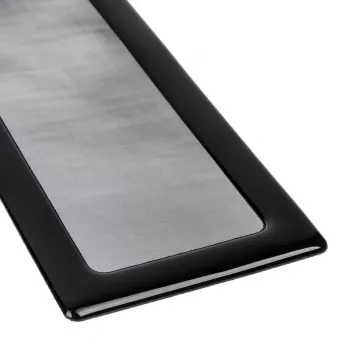 Filtro de poeira Demciflex 260 mm x 80 mm - preto/preto