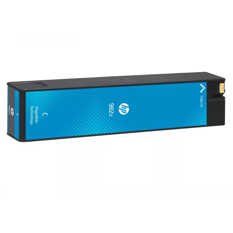 Cartucho original HP 982X alta capacidade ciano PageWide, ciano, 1 unid., 16000 páginas