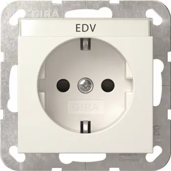Tomada Schuko Gira System 55 Re 446203, encastrar, com terra