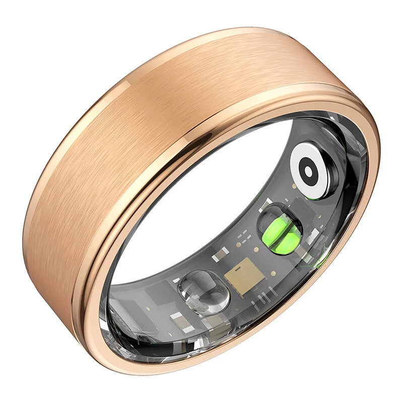 Anel inteligente Colmi R03 — tamanho 9 (diâmetro interior 18,9 mm), dourado