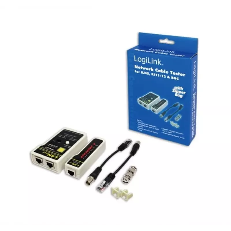 Testador de cabos de rede LogiLink WZ0015