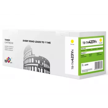 Toner para Brother TN423 Y TB-TN 423YN amarelo 100% novo
