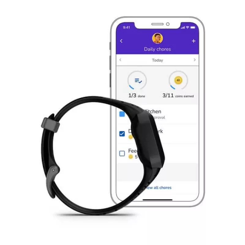 Garmin Vivofit Jr. 3 MIP monitor de atividade de pulso 1,4 cm (0,55 polegadas) preto