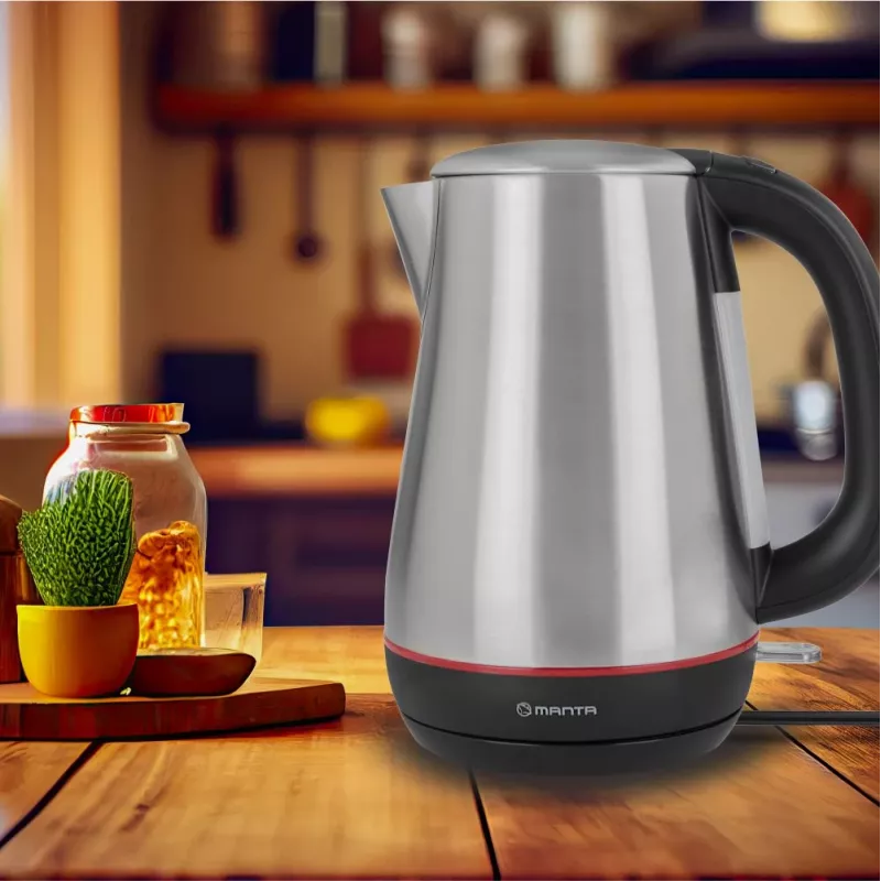 Chaleira MANTA 1,7L 2200W aço inoxidável