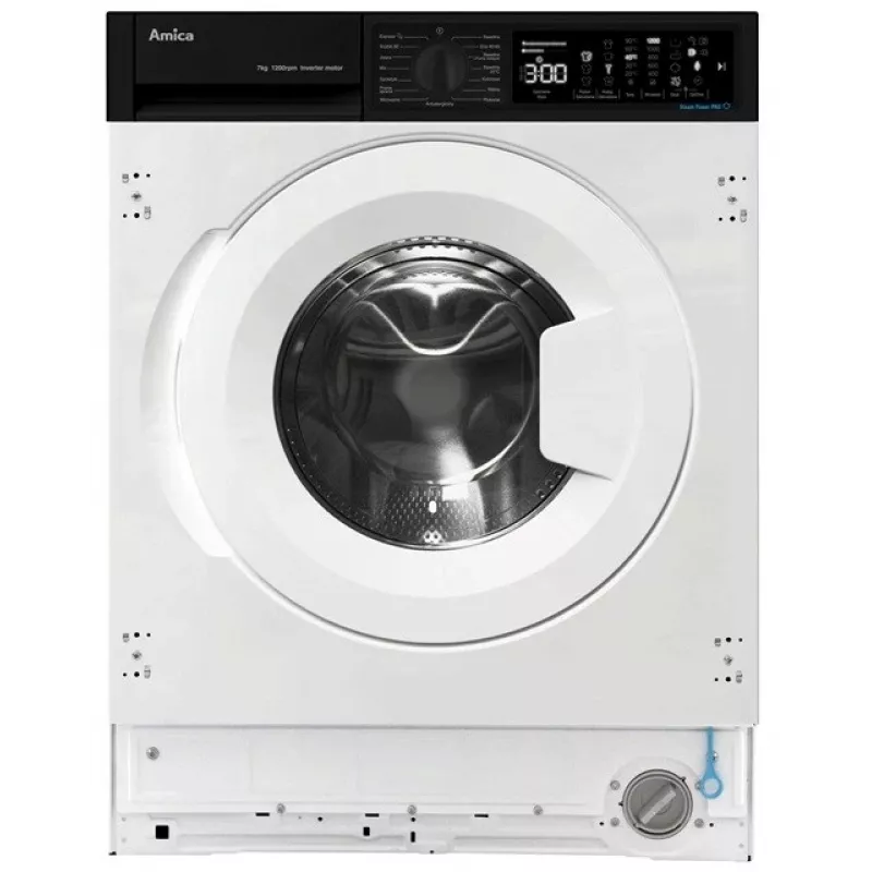 Máquina de lavar roupa de encastrar Amica WABIC712ALiStO