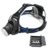 Lanterna de cabeça ESPERANZA EOT005 — LED Cree T6, 3W, 600 lm, AA x2, corpo em alumínio, à prova de água, resistente a impactos, faixa ajustável