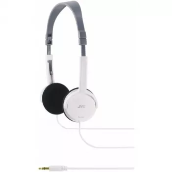 Auscultadores JVC HA-L50W leves (branco) com fios música