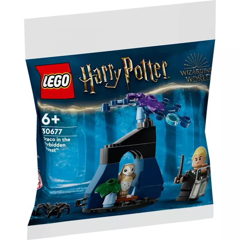 Brinquedo de construção LEGO Harry Potter Conjunto Modelo 30677 – Draco na Floresta Proibida Cena com minifigura