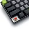 Teclado mecânico MEDIA-TECH MT1260 Red Core MX60, fator de forma 60%, interruptores CHERRY MX Red, iluminação RGB, USB, verde