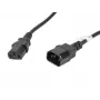 Cabo de alimentação Lanberg C13-C14 VDE, 5 m distribuidor de energia (ca-c13e-11cc-0050-bk)