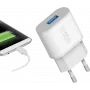 SBS TETR1USB2AWFAST carregador para dispositivos móveis interior branco (TETR1USB2AWFAST)