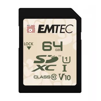 Cartão de memória Emtec 64GB UHS-I SDHC V30/V10 Outdoor