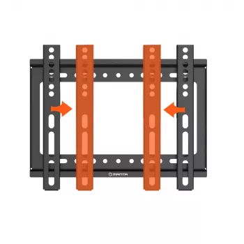 Suporte de parede para TV MANTA P10 para ecrãs de 14–43 polegadas, compatível com VESA