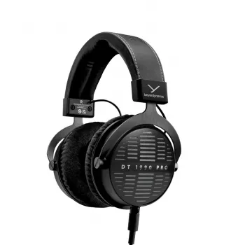 Auscultadores de estúdio Beyerdynamic DT 1990 Pro MKII — com fios, 30 Ω, 5–40000 Hz, 376 g, preto