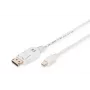 Cabo de ligação DisplayPort Digitus AK-340102-010-W