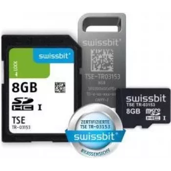 Swissbit Unidade flash USB 3.0 Industrial 8 GB (SFU3008GC1PE2TO)