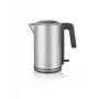 Chaleira elétrica SEVERIN WK 3449 — 1,7 l, 2400 W, aço inoxidável/plástico, preto-prateado