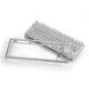 Crystal Shark, Teclado Gaming branco, layout DE, KTT