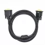 Cabo TB VGA 15M-15M 1,8 m preto-dourado (AKTBXVGAMMG180B)