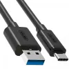 Cabo USB UNITEK Y-C474BK USB 3.2 Gen 1 (3.1 Gen 1) 1 m USB A USB C preto